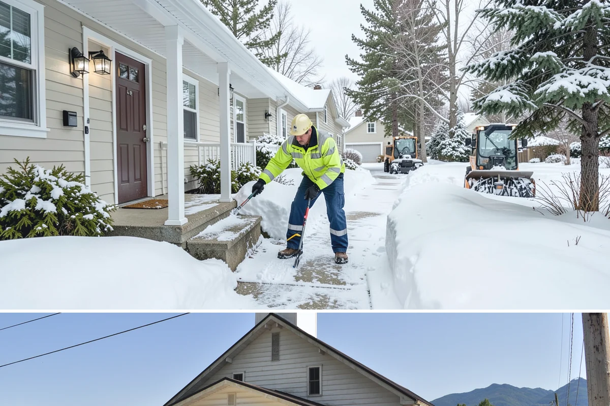 Pet-Safe Deicer Application in Concrete, Skagit County, WA - Pet-safe deicer application runs from November through March, matching the freeze-thaw cycles that affect walkways in residential...
