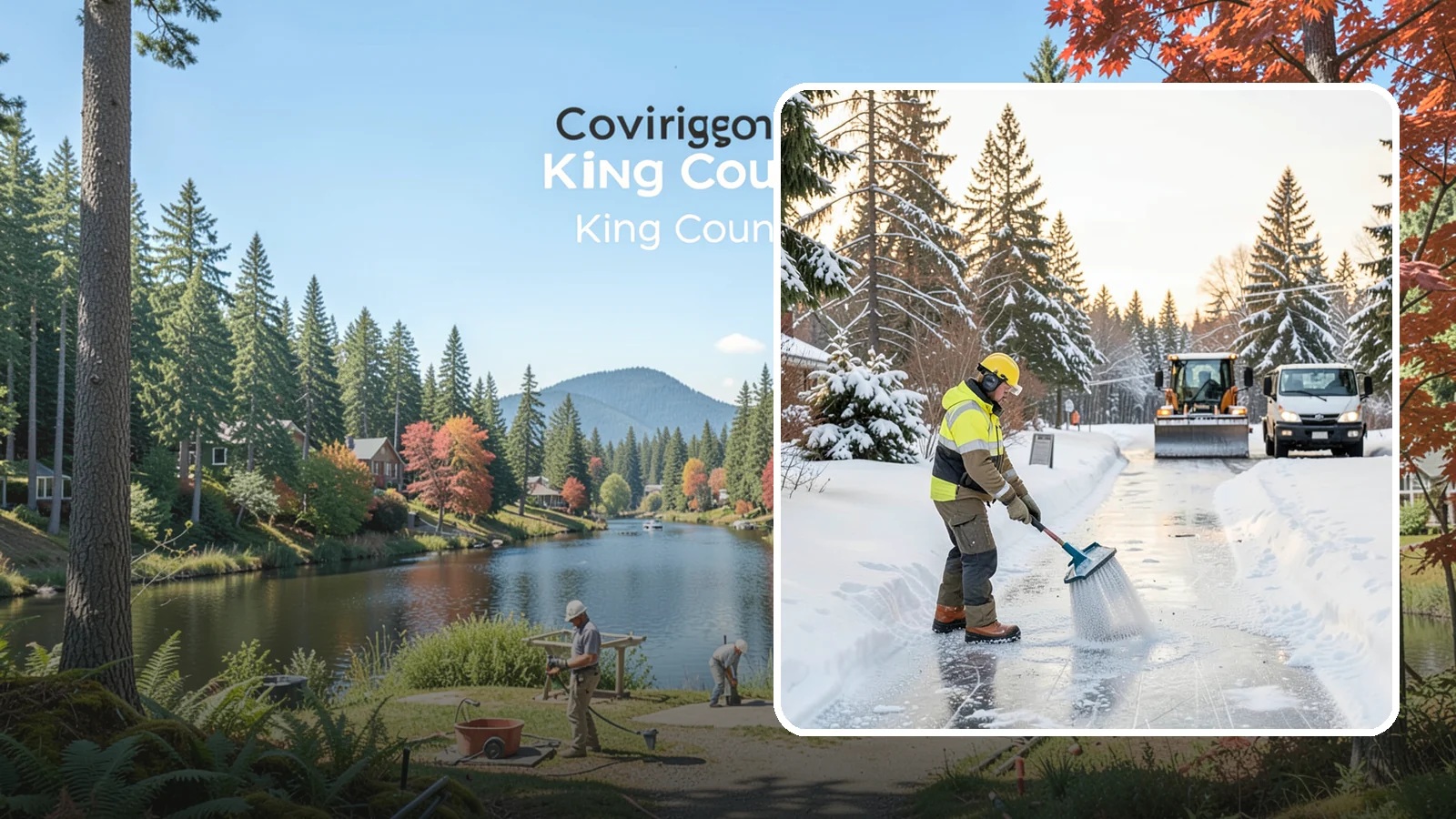 Pet-Safe Deicer Application in Covington, King County, WA - Pet-safe deicer application keeps walkways clear while protecting paws, landscaping, and the pets that live and visit across your...