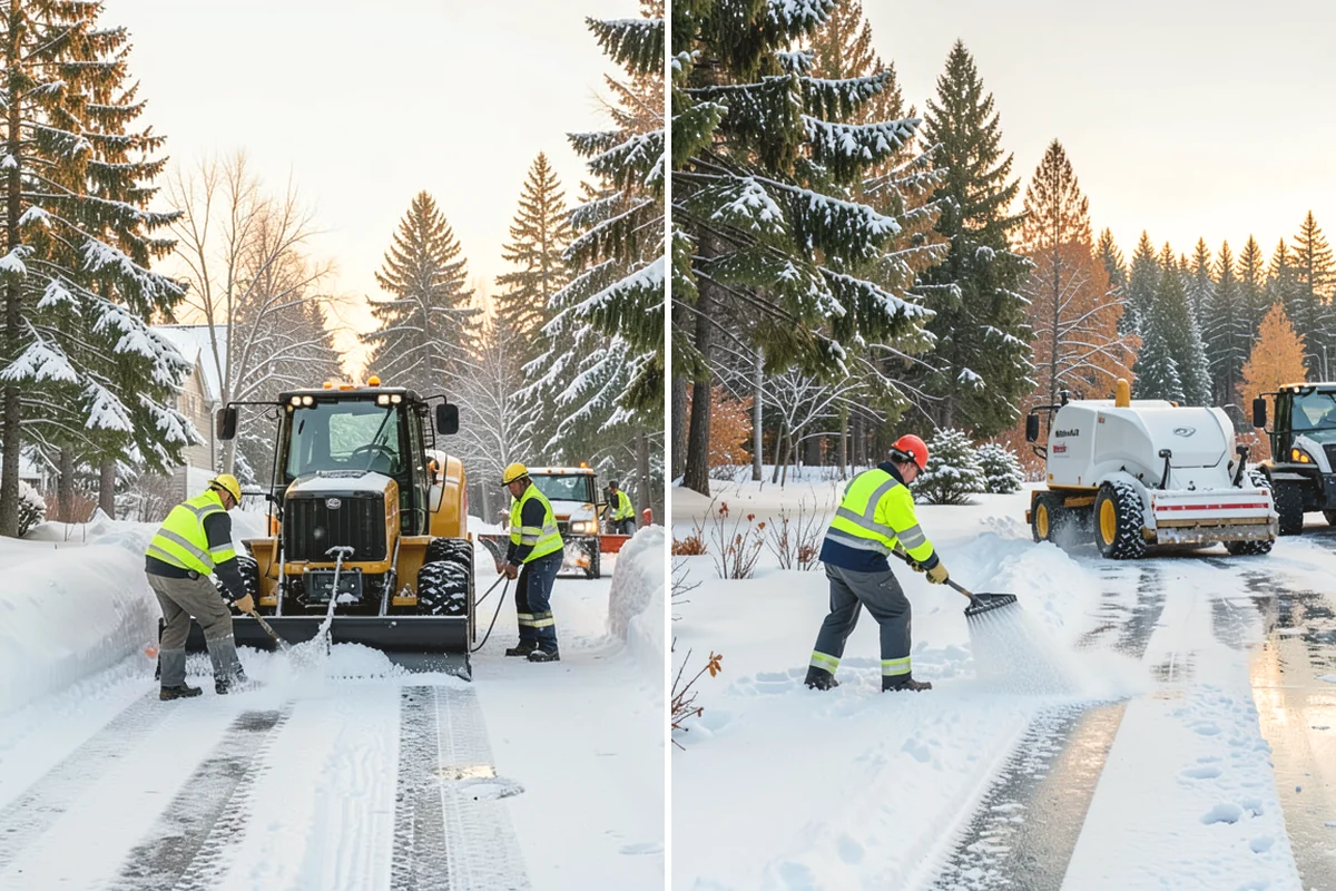 Pet-Safe Deicer Application in Covington, King County, WA - Identify pet-traffic walkways, courtyards, and entries