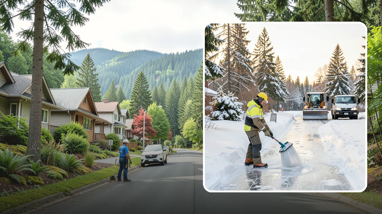 Pet-Safe Deicer Application in Darrington, Snohomish County, WA - Pet-safe deicer application keeps walkways clear while protecting paws, landscaping, and the pets that live and visit across your...