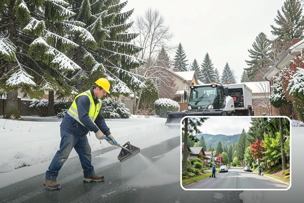 Pet-Safe Deicer Application in Darrington, Snohomish County, WA - Protects paws from irritation and cracking