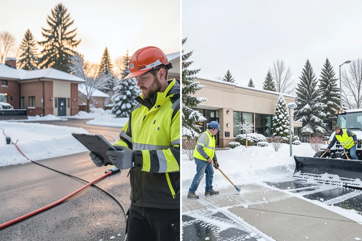 Pet-Safe Deicer Application in Des Moines, King County, WA - Identify pet-traffic walkways, courtyards, and entries