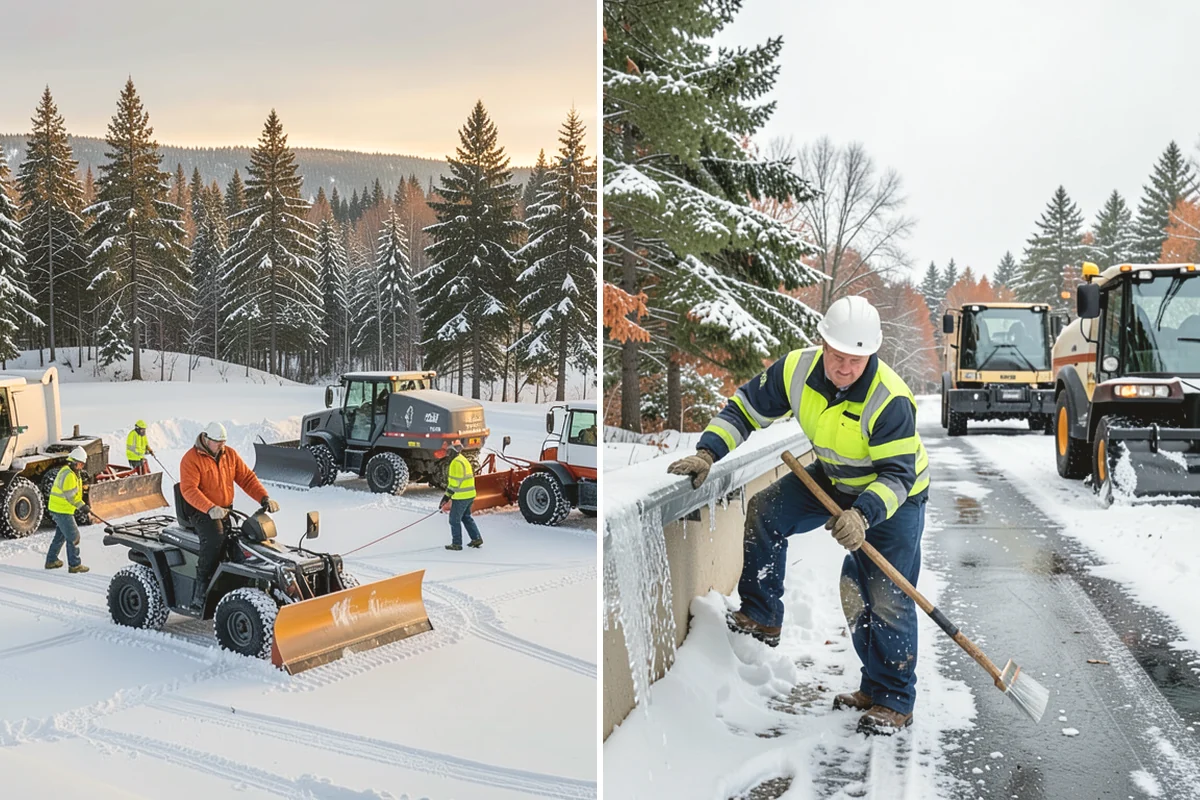 Pet-Safe Deicer Application in Duvall, King County, WA - Identify pet-traffic walkways, courtyards, and entries