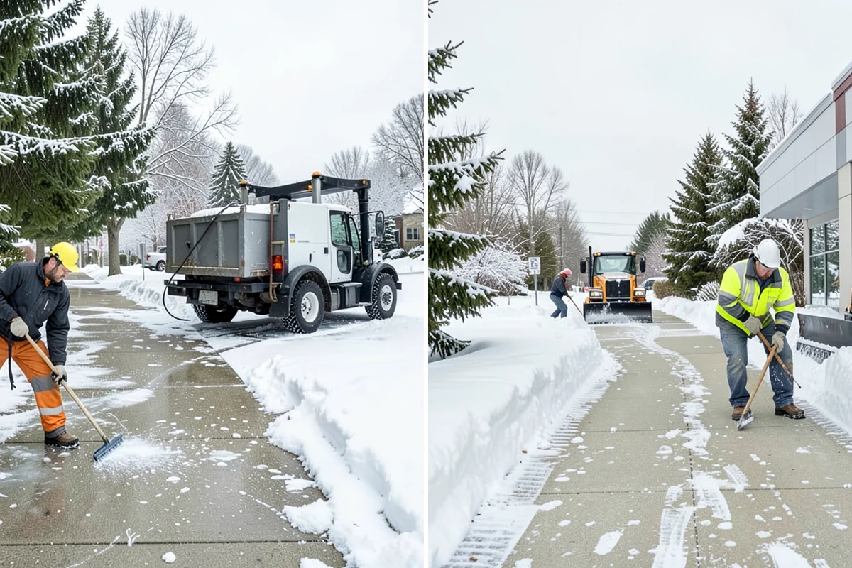 Pet-Safe Deicer Application in Enumclaw, King County, WA - Identify pet-traffic walkways, courtyards, and entries