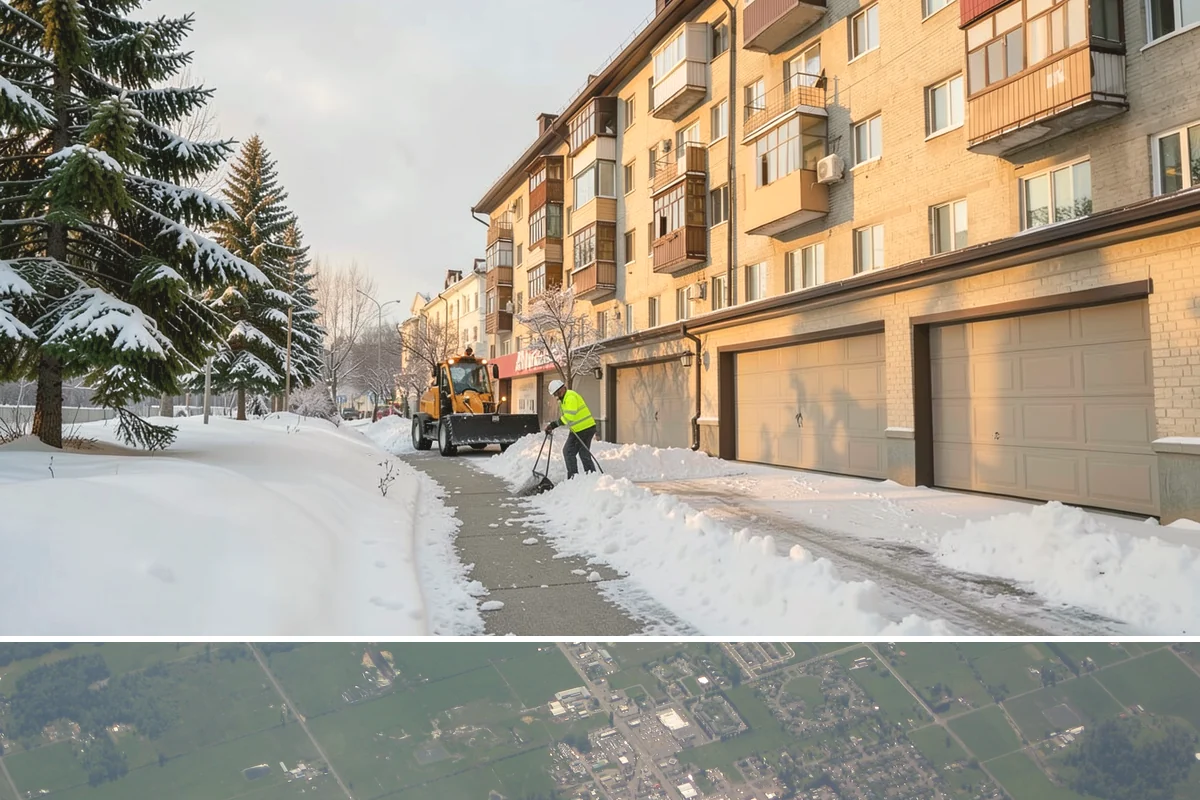 Pet-Safe Deicer Application in Enumclaw, King County, WA - Pet-safe deicer application runs from November through March, matching the freeze-thaw cycles that affect walkways in residential...