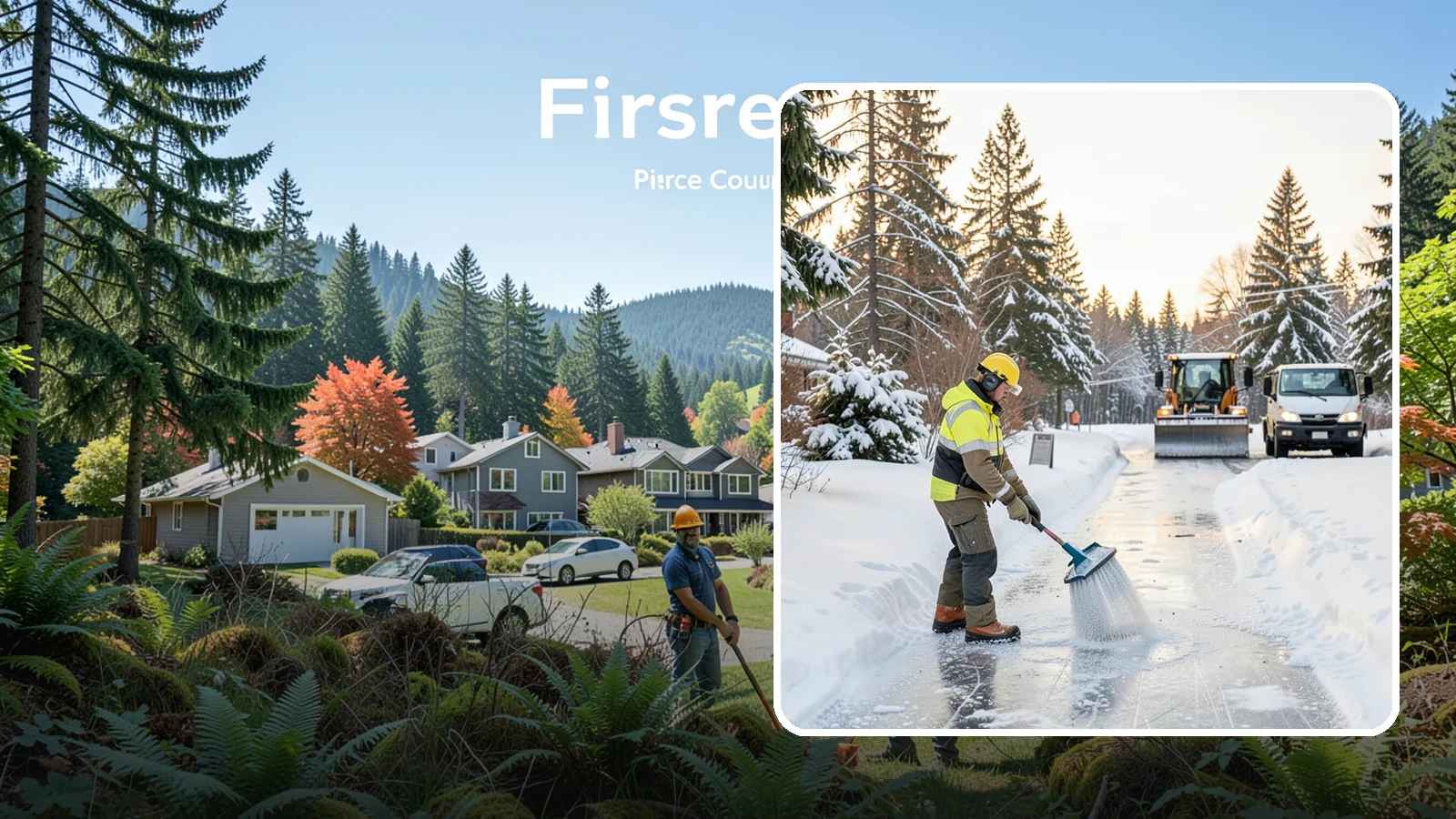 Pet-Safe Deicer Application in Fircrest, Pierce County, WA - Pet-safe deicer application keeps walkways clear while protecting paws, landscaping, and the pets that live and visit across your...