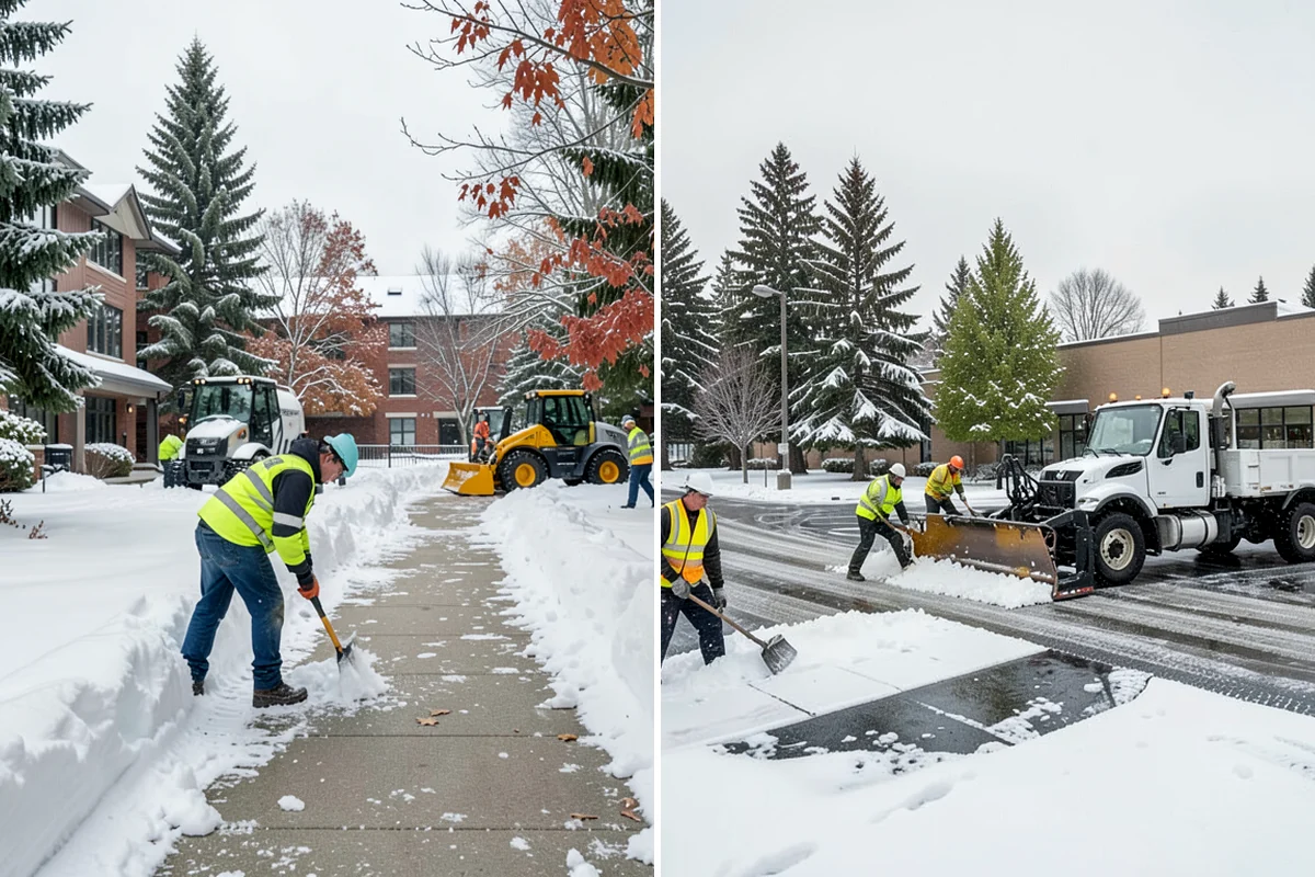 Pet-Safe Deicer Application in Fircrest, Pierce County, WA - Identify pet-traffic walkways, courtyards, and entries