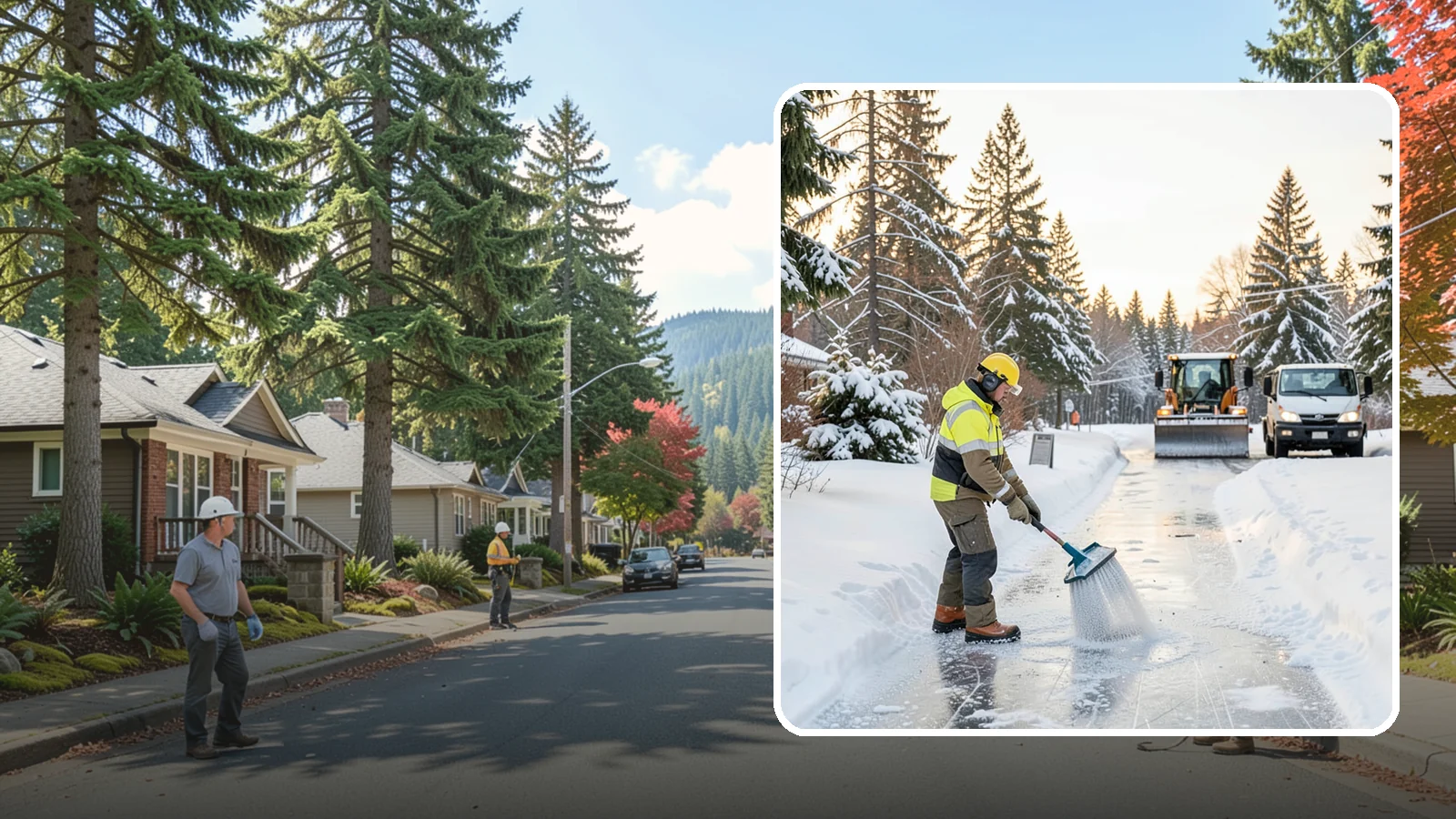 Pet-Safe Deicer Application in Hunts Point, King County, WA - Pet-safe deicer application keeps walkways clear while protecting paws, landscaping, and the pets that live and visit across your...