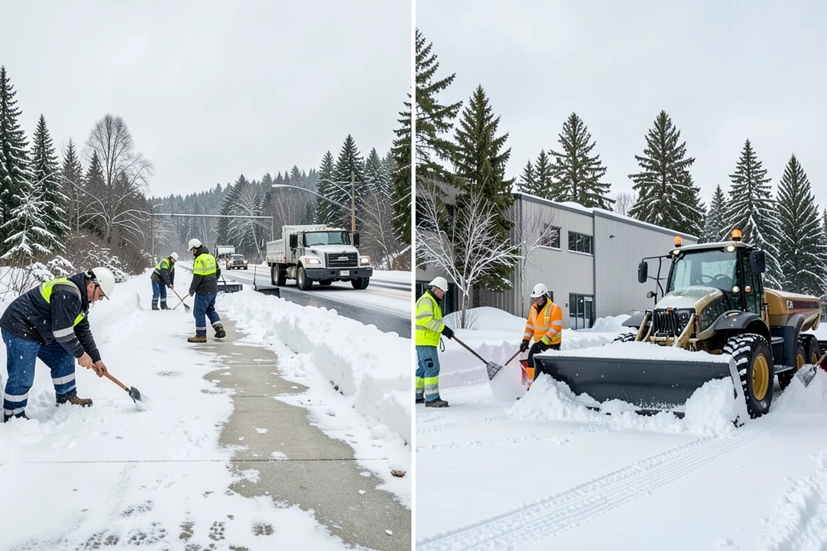 Pet-Safe Deicer Application in Hunts Point, King County, WA - Identify pet-traffic walkways, courtyards, and entries