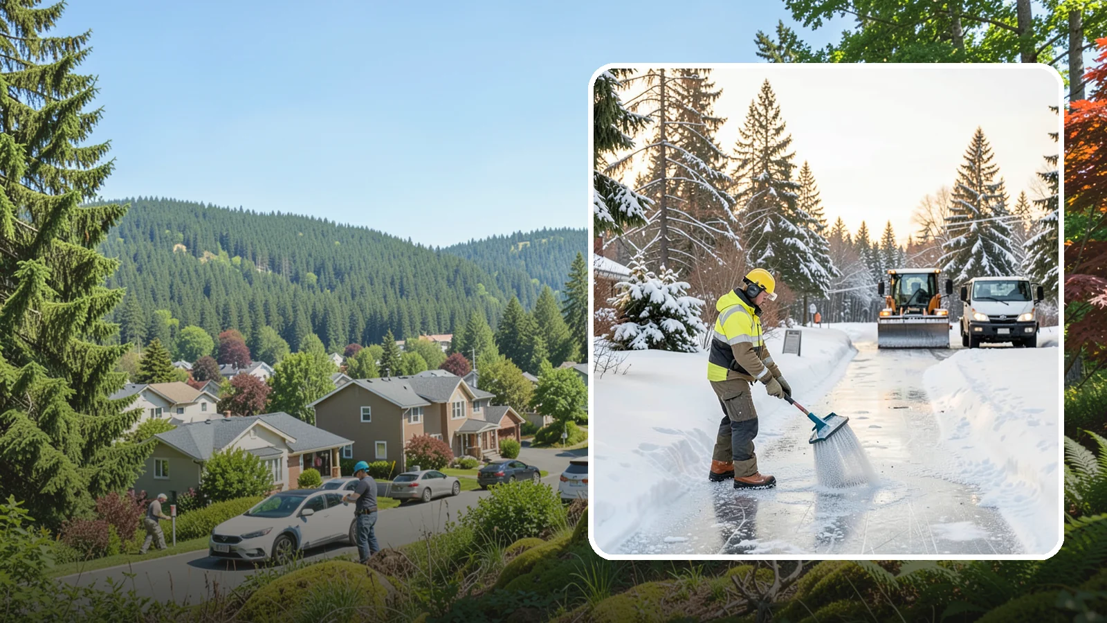 Pet-Safe Deicer Application in Index, Snohomish County, WA - Pet-safe deicer application keeps walkways clear while protecting paws, landscaping, and the pets that live and visit across your...
