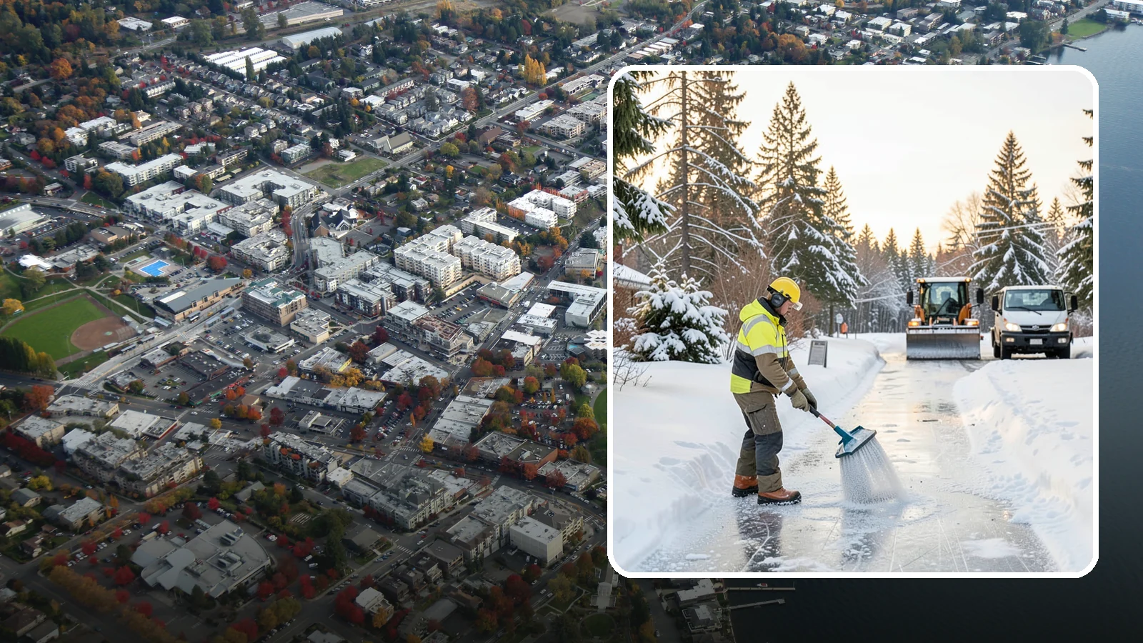Pet-Safe Deicer Application in Kirkland, King County, WA - Pet-safe deicer application keeps walkways clear while protecting paws, landscaping, and the pets that live and visit across your...