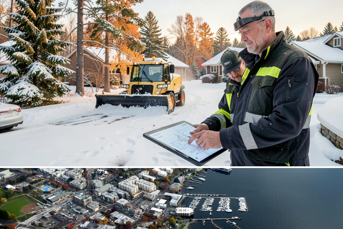Pet-Safe Deicer Application in Kirkland, King County, WA - Pet-safe deicer application runs from November through March, matching the freeze-thaw cycles that affect walkways in residential...