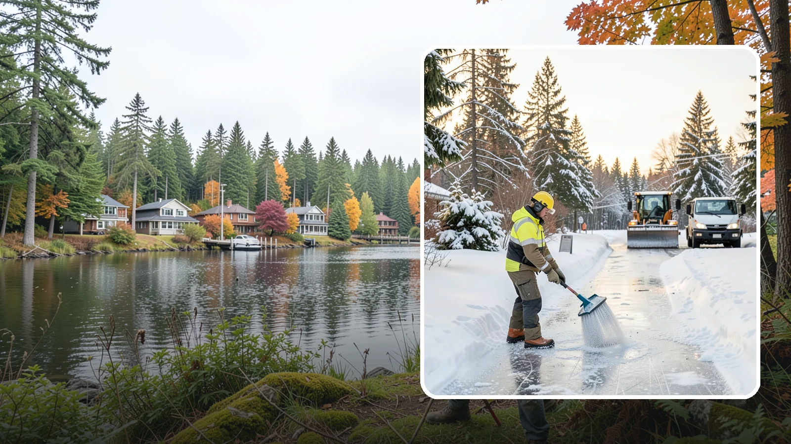 Pet-Safe Deicer Application in La Conner, Skagit County, WA - Pet-safe deicer application keeps walkways clear while protecting paws, landscaping, and the pets that live and visit across your...
