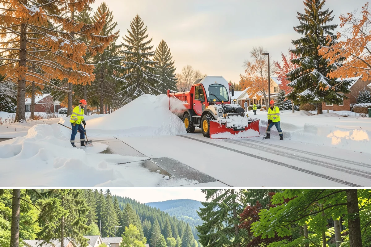Pet-Safe Deicer Application in Lake Forest Park, King County, WA - Pet-safe deicer application runs from November through March, matching the freeze-thaw cycles that affect walkways in residential...