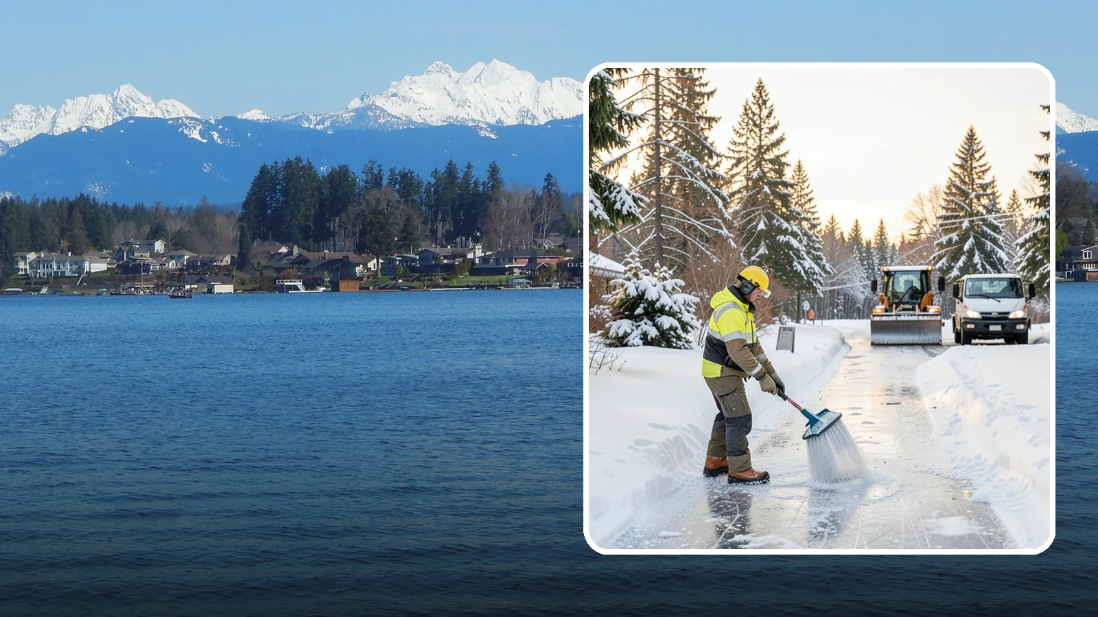 Pet-Safe Deicer Application in Lake Stevens, Snohomish County, WA - Pet-safe deicer application keeps walkways clear while protecting paws, landscaping, and the pets that live and visit across your...