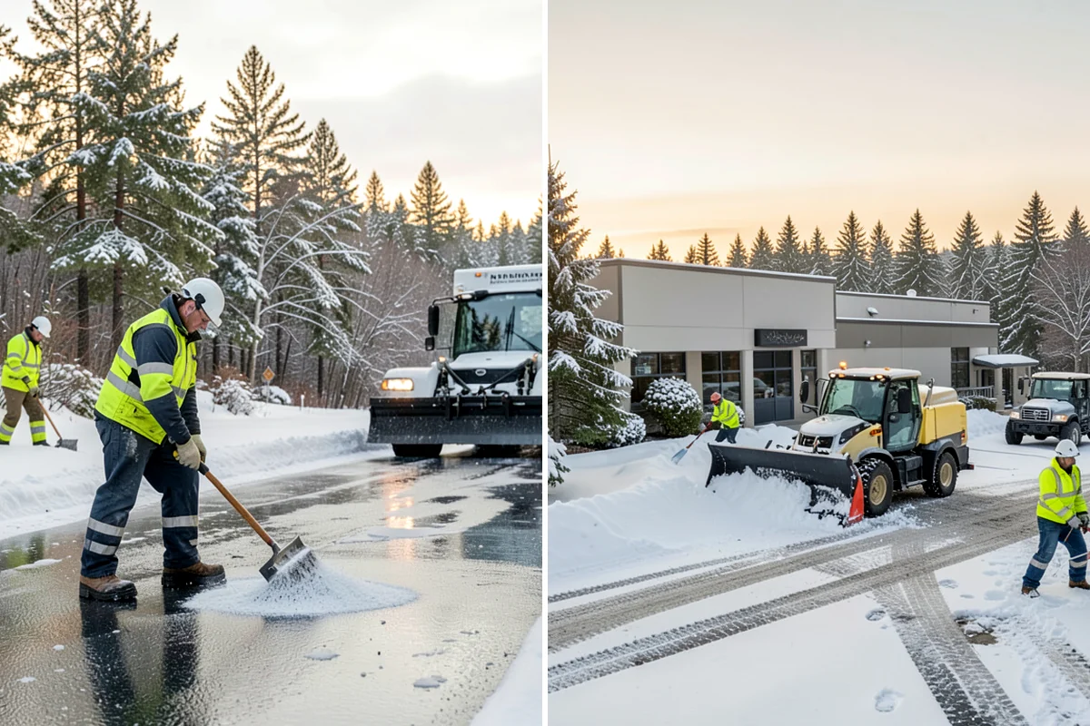 Pet-Safe Deicer Application in Lakewood, Pierce County, WA - Identify pet-traffic walkways, courtyards, and entries