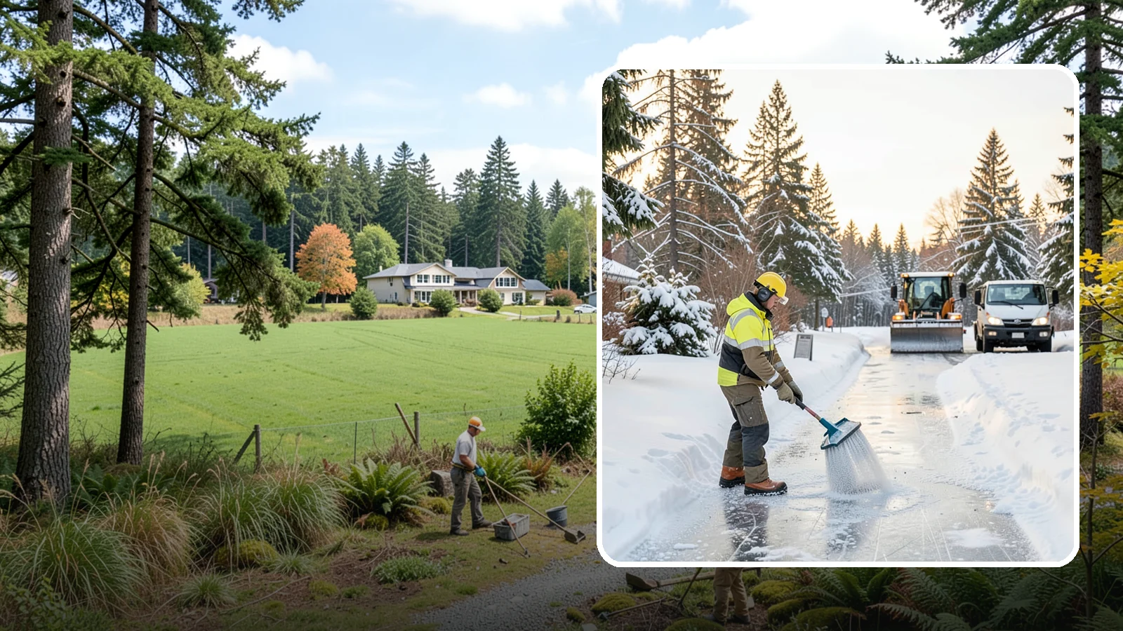 Pet-Safe Deicer Application in Lyman, Skagit County, WA - Pet-safe deicer application keeps walkways clear while protecting paws, landscaping, and the pets that live and visit across your...