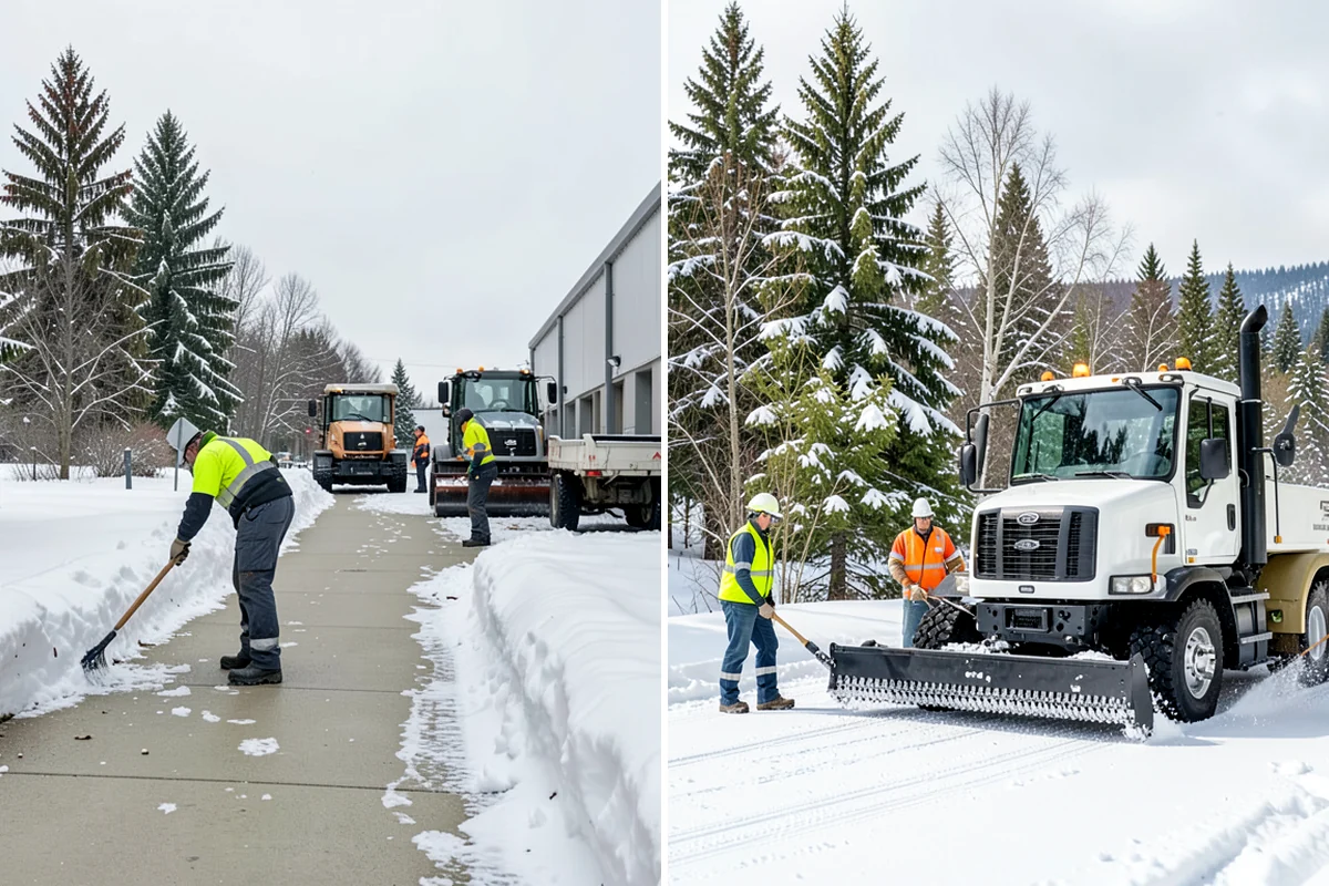 Pet-Safe Deicer Application in Lyman, Skagit County, WA - Identify pet-traffic walkways, courtyards, and entries