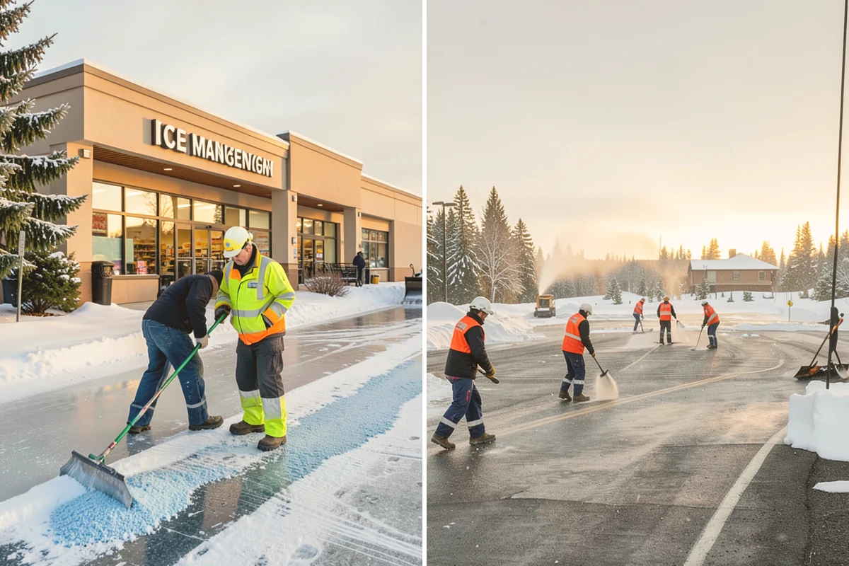Pet-Safe Deicer Application in Lynnwood, Snohomish County, WA - Identify pet-traffic walkways, courtyards, and entries