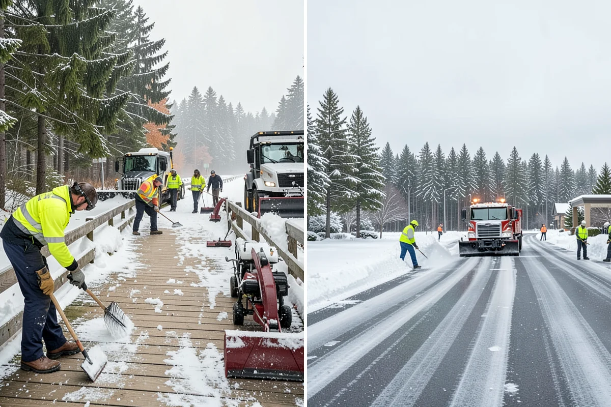 Pet-Safe Deicer Application in Maple Valley, King County, WA - Identify pet-traffic walkways, courtyards, and entries