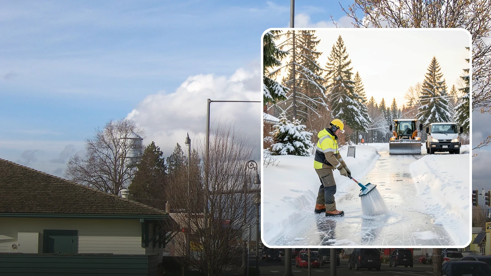 Pet-Safe Deicer Application in Marysville, Snohomish County, WA - Pet-safe deicer application keeps walkways clear while protecting paws, landscaping, and the pets that live and visit across your...