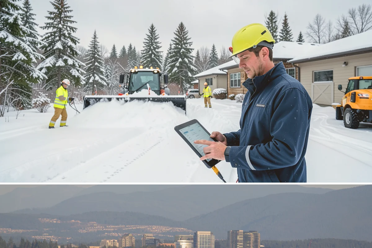 Pet-Safe Deicer Application in Medina, King County, WA - Pet-safe deicer application runs from November through March, matching the freeze-thaw cycles that affect walkways in residential...