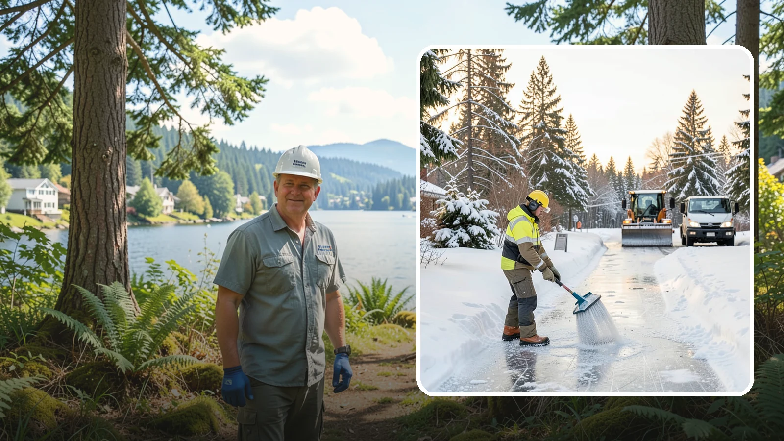 Pet-Safe Deicer Application in Milton, King County, WA - Pet-safe deicer application keeps walkways clear while protecting paws, landscaping, and the pets that live and visit across your...