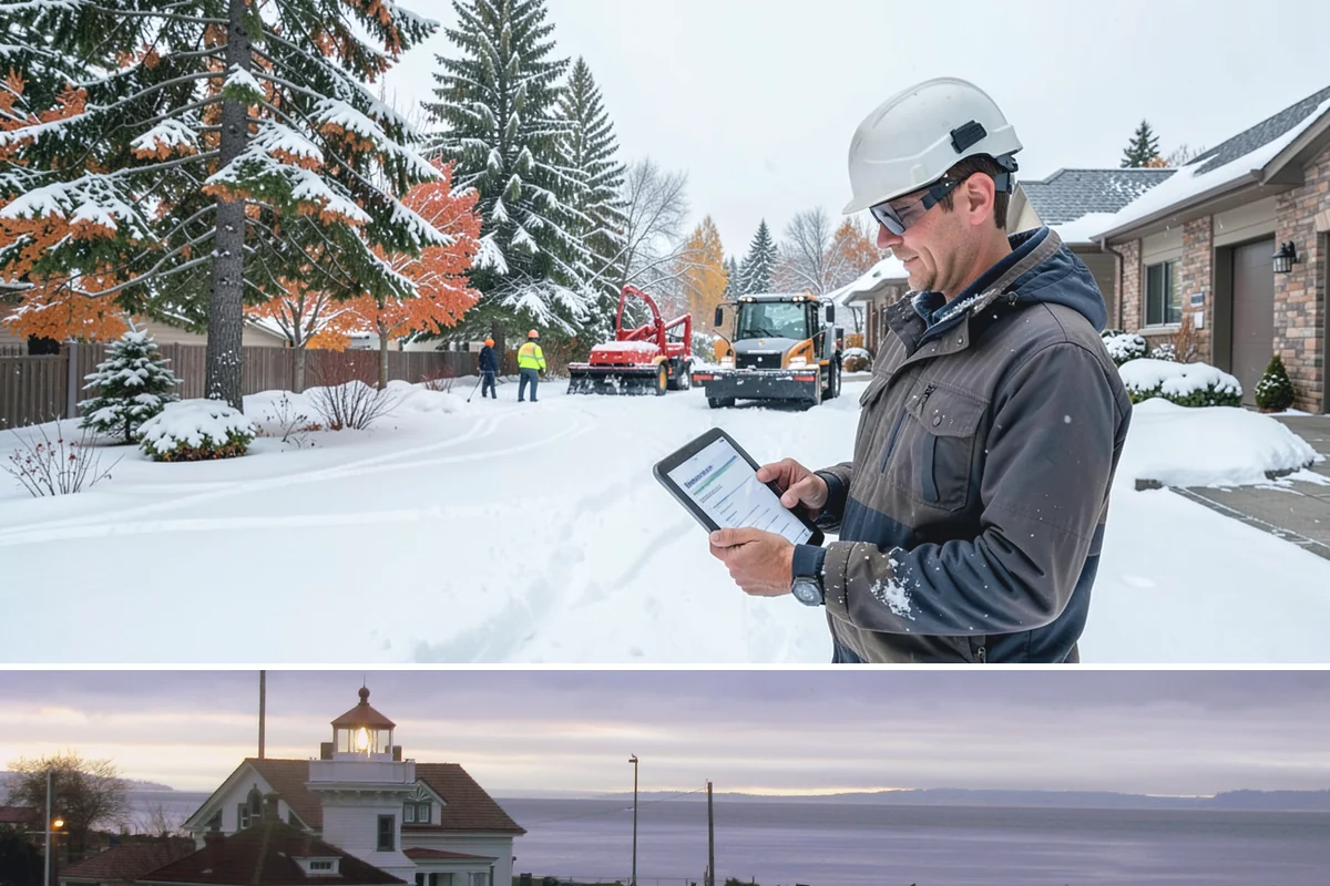 Pet-Safe Deicer Application in Mukilteo, Snohomish County, WA - Pet-safe deicer application runs from November through March, matching the freeze-thaw cycles that affect walkways in residential...
