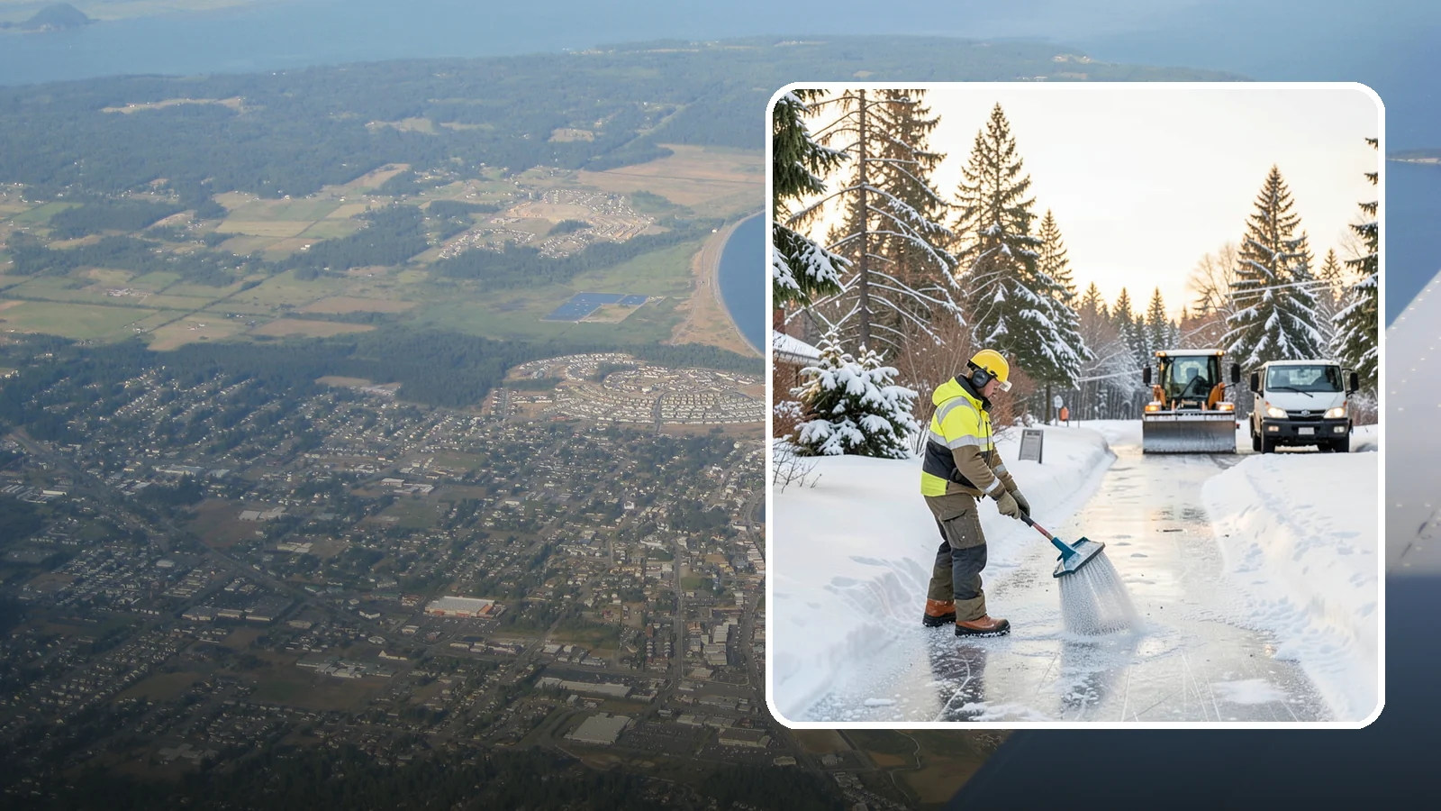 Pet-Safe Deicer Application in Oak Harbor, Island County, WA - Pet-safe deicer application keeps walkways clear while protecting paws, landscaping, and the pets that live and visit across your...