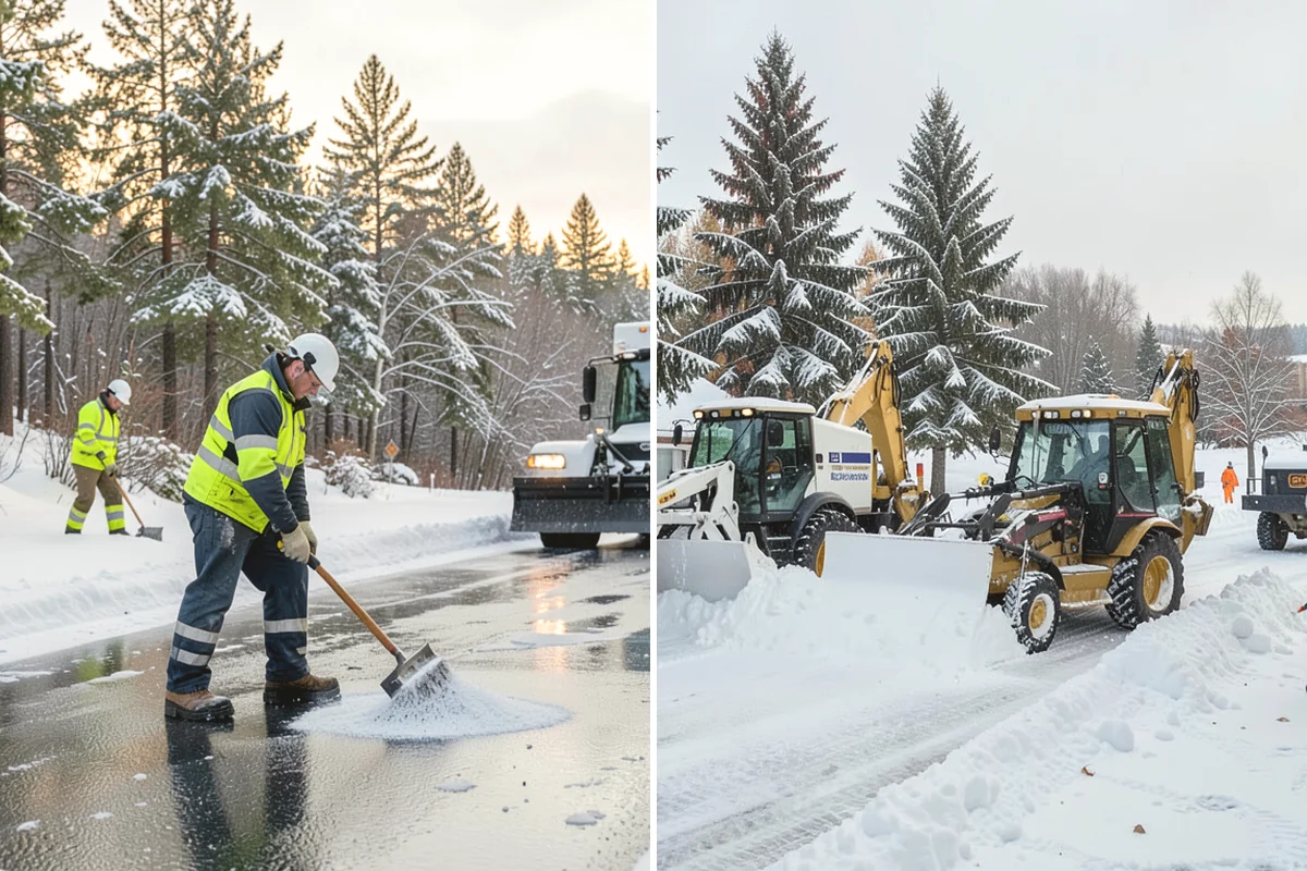 Pet-Safe Deicer Application in Oak Harbor, Island County, WA - Identify pet-traffic walkways, courtyards, and entries