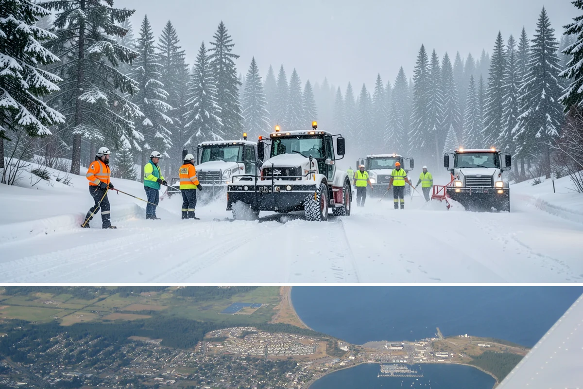 Pet-Safe Deicer Application in Oak Harbor, Island County, WA - Pet-safe deicer application runs from November through March, matching the freeze-thaw cycles that affect walkways in residential...