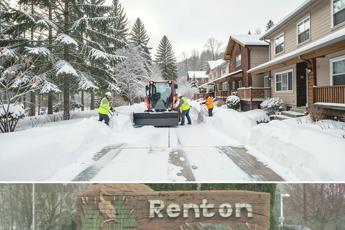 Pet-Safe Deicer Application in Renton, King County, WA - Pet-safe deicer application runs from November through March, matching the freeze-thaw cycles that affect walkways in residential...