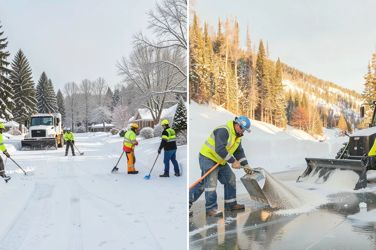 Pet-Safe Deicer Application in Ruston, Pierce County, WA - Identify pet-traffic walkways, courtyards, and entries