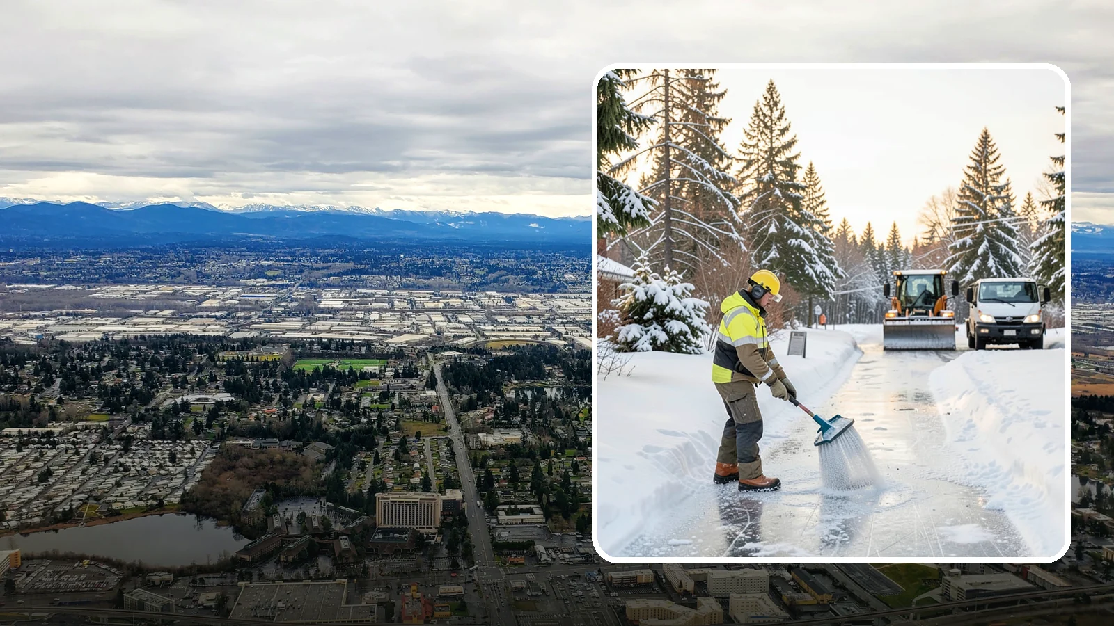 Pet-Safe Deicer Application in SeaTac, King County, WA - Pet-safe deicer application keeps walkways clear while protecting paws, landscaping, and the pets that live and visit across your...