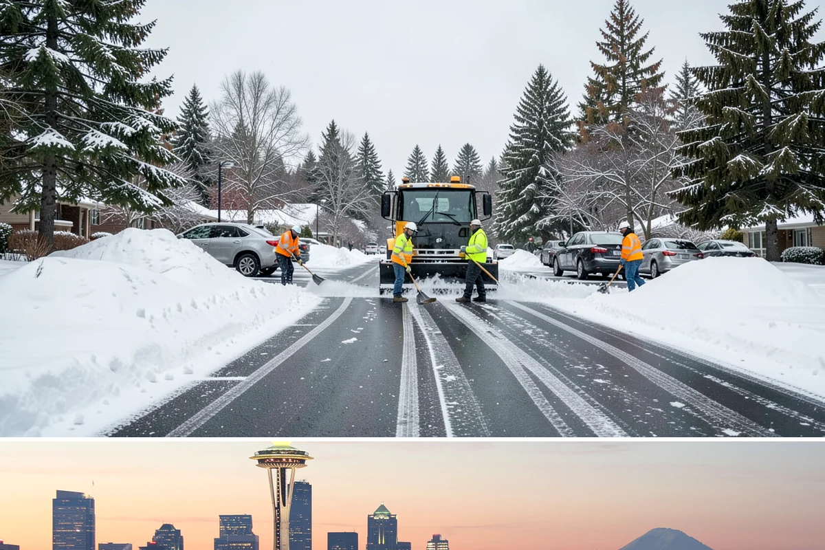 Pet-Safe Deicer Application in Seattle, King County, WA - Pet-safe deicer application runs from November through March, matching the freeze-thaw cycles that affect walkways in residential...