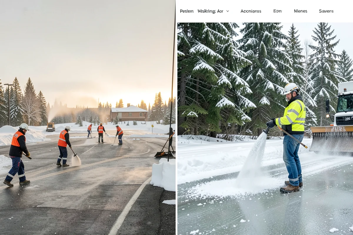 Pet-Safe Deicer Application in Sedro-Woolley, Skagit County, WA - Identify pet-traffic walkways, courtyards, and entries