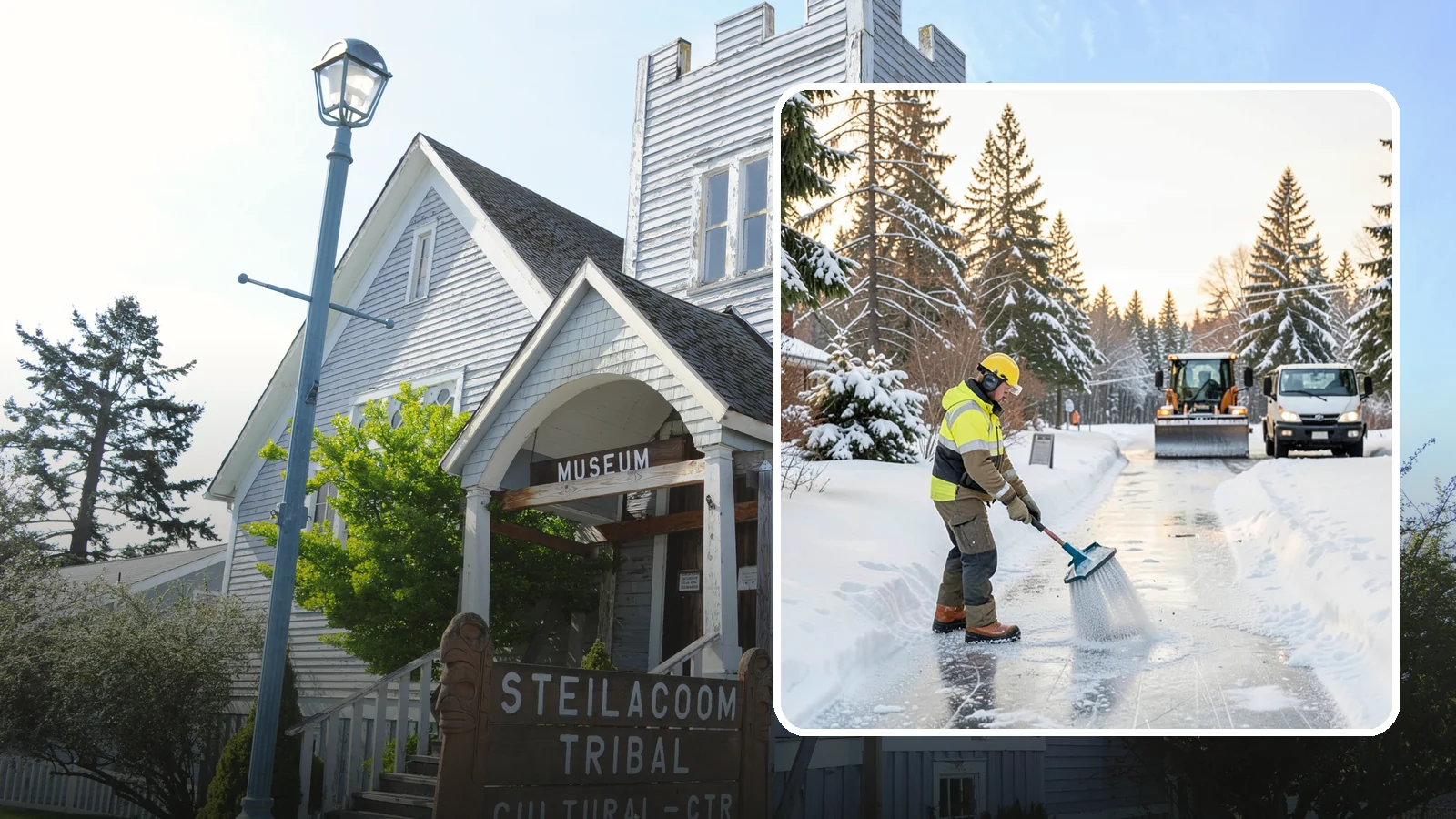 Pet-Safe Deicer Application in Steilacoom, Pierce County, WA - Pet-safe deicer application keeps walkways clear while protecting paws, landscaping, and the pets that live and visit across your...