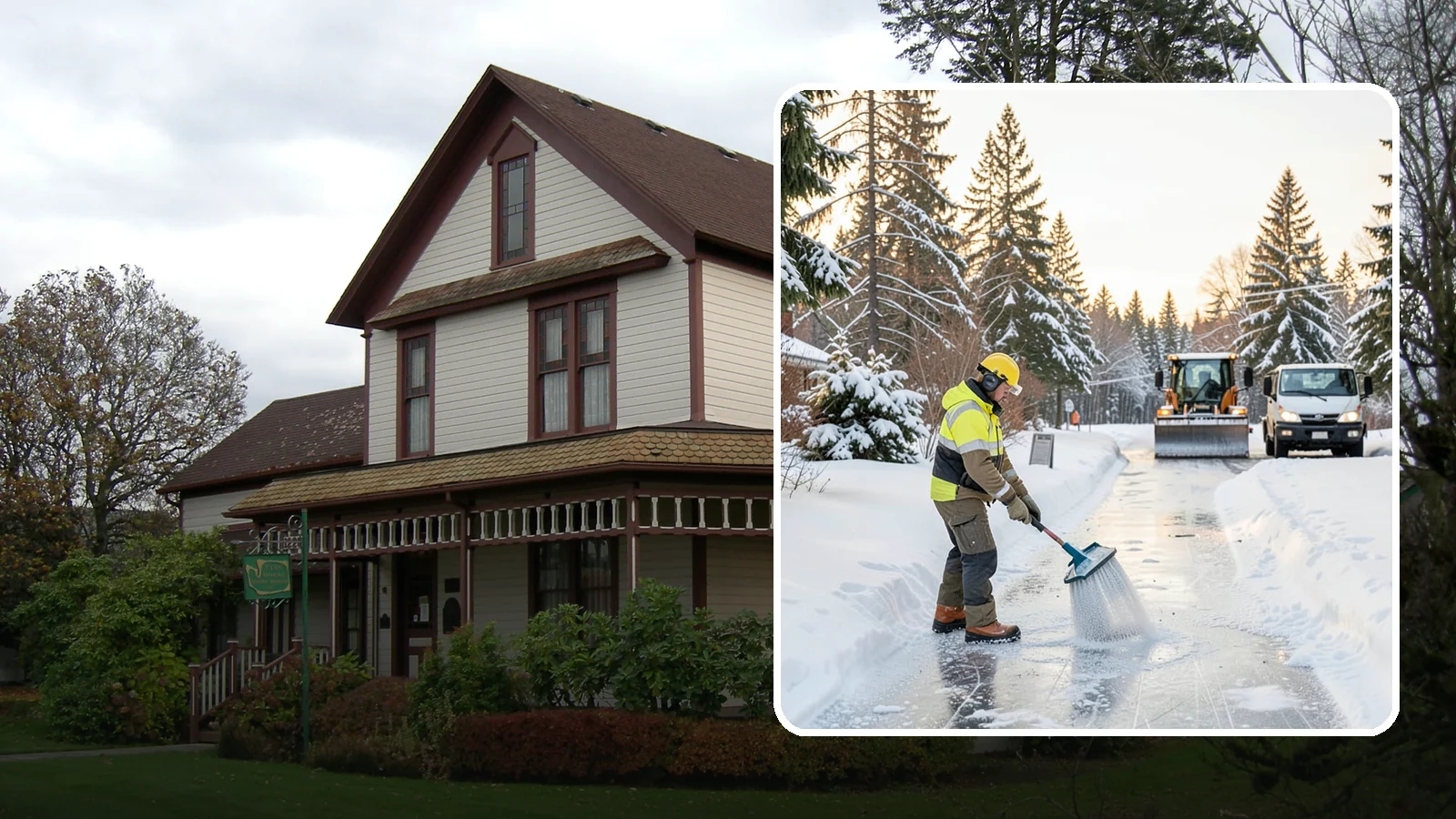 Pet-Safe Deicer Application in Sumner, Pierce County, WA - Pet-safe deicer application keeps walkways clear while protecting paws, landscaping, and the pets that live and visit across your...