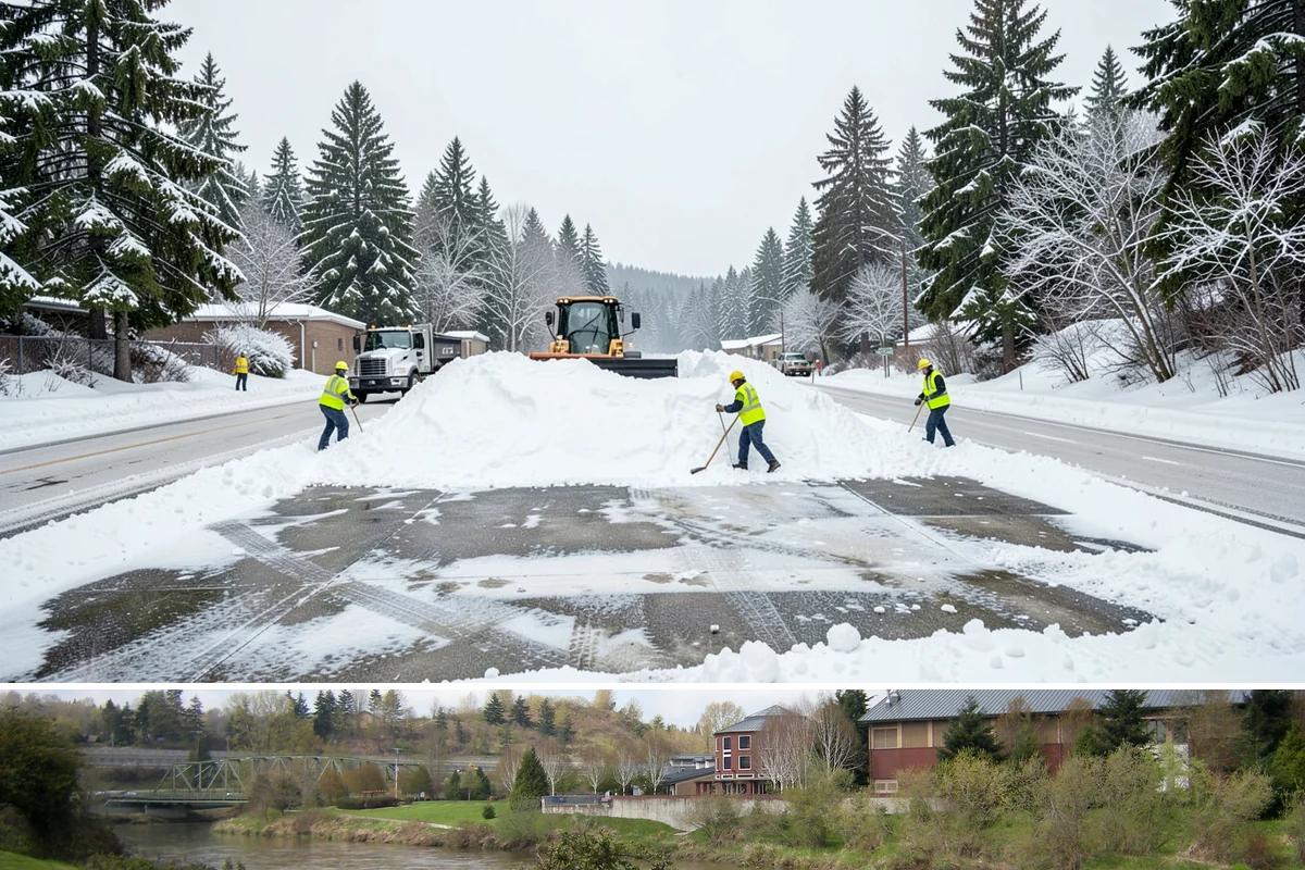 Pet-Safe Deicer Application in Tukwila, King County, WA - Pet-safe deicer application runs from November through March, matching the freeze-thaw cycles that affect walkways in residential...