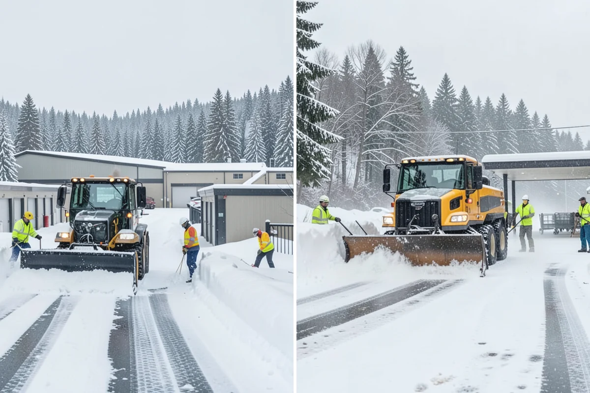 Pet-Safe Deicer Application in Wilkeson, Pierce County, WA - Identify pet-traffic walkways, courtyards, and entries