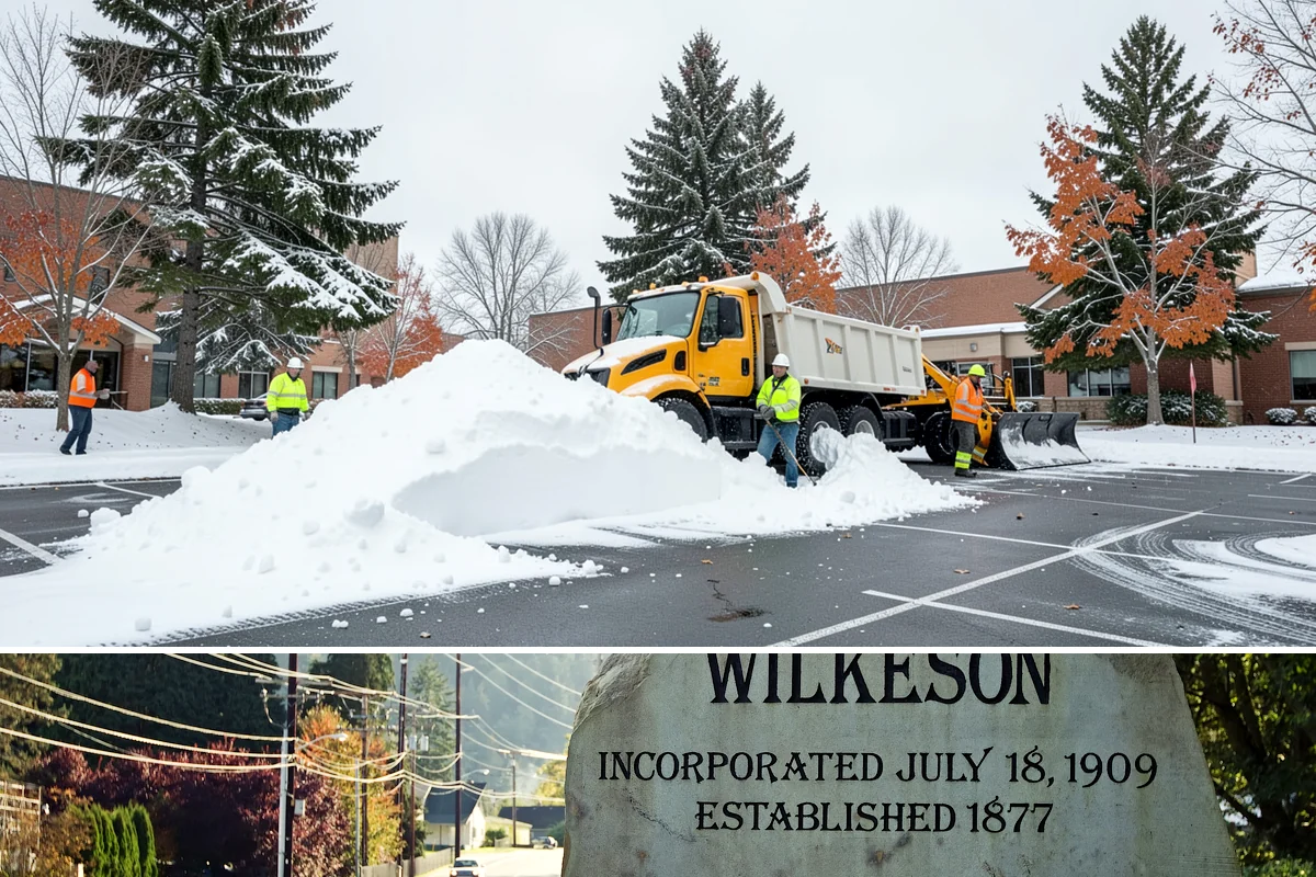 Pet-Safe Deicer Application in Wilkeson, Pierce County, WA - Pet-safe deicer application runs from November through March, matching the freeze-thaw cycles that affect walkways in residential...