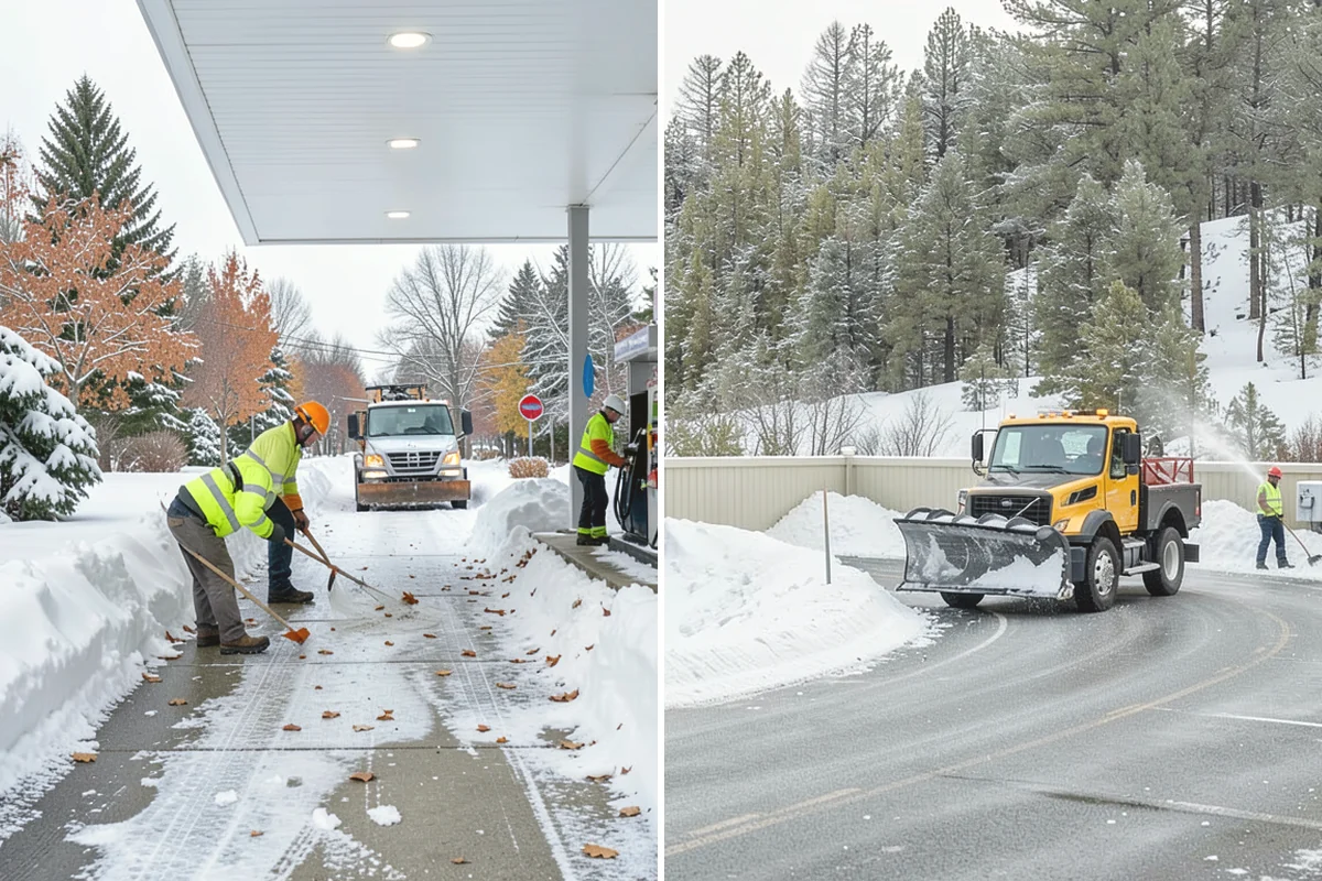 Pet-Safe Deicer Application in Yarrow Point, King County, WA - Identify pet-traffic walkways, courtyards, and entries