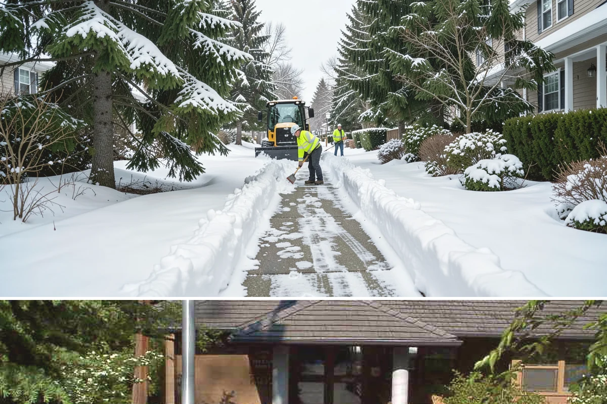 Pet-Safe Deicer Application in Yarrow Point, King County, WA - Pet-safe deicer application runs from November through March, matching the freeze-thaw cycles that affect walkways in residential...