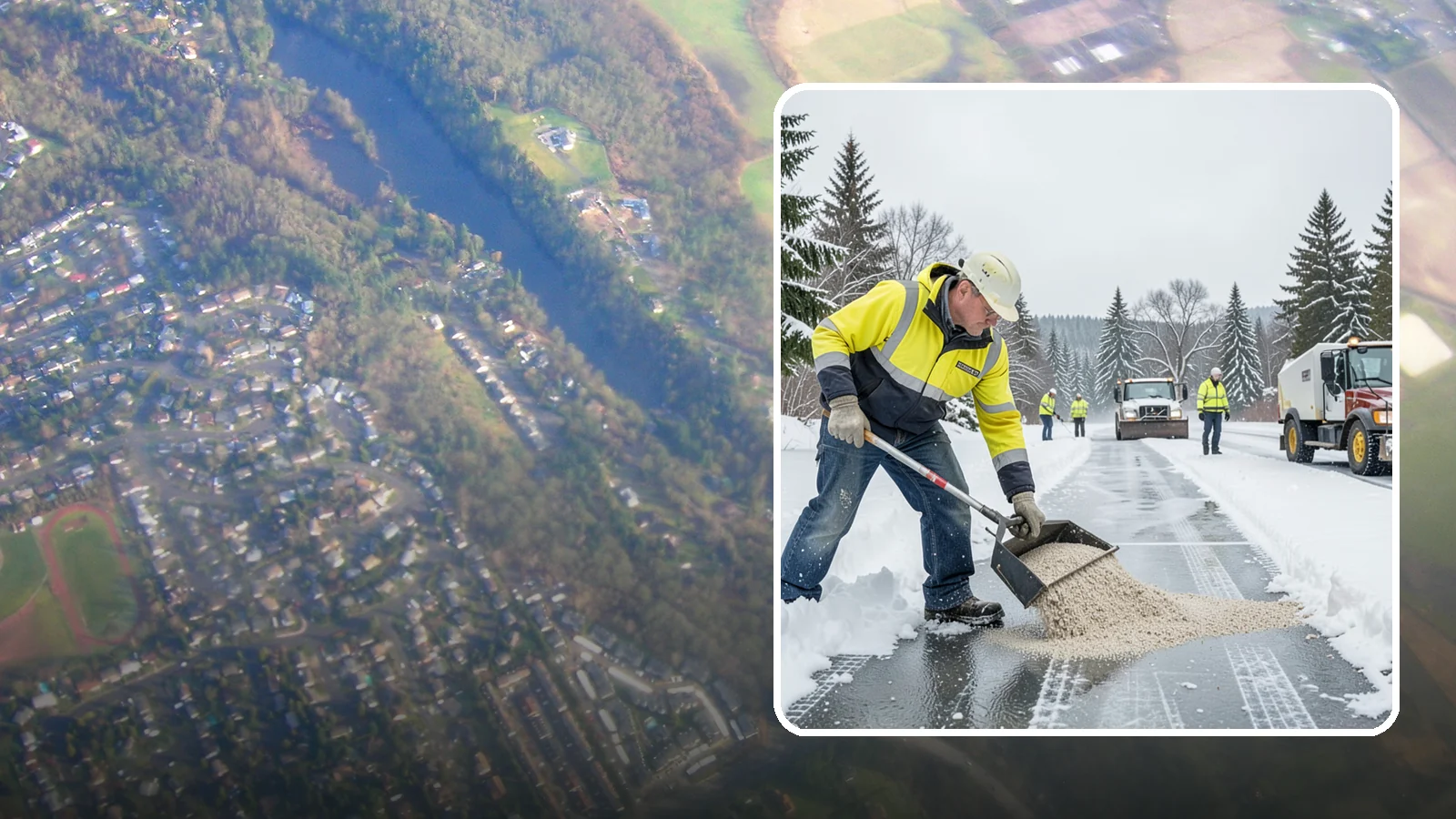 Pet-Safe Ice Melt in Algona, King County, WA - Pet-safe ice melt clears walkways with a gentler formula that guards dogs' and cats' paws from chemical burns.