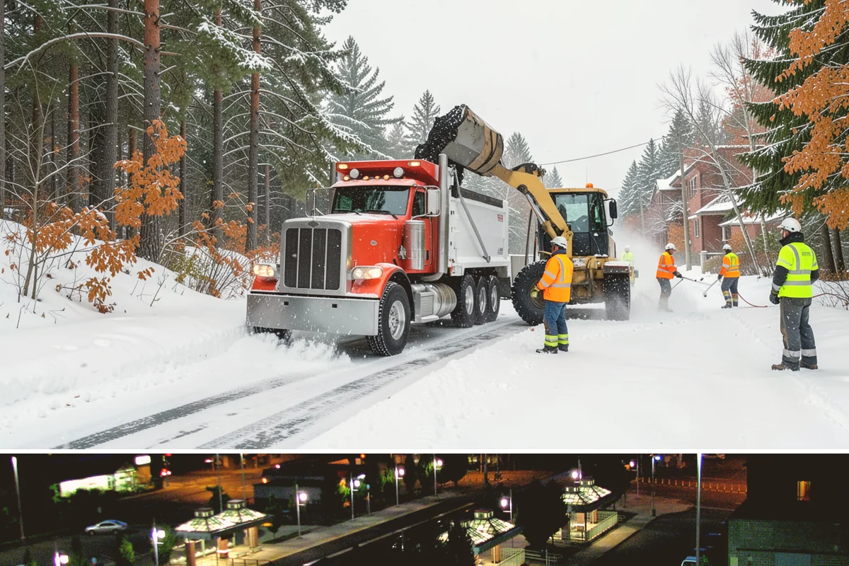 Pet-Safe Ice Melt in Auburn, King County, WA - Pet-safe ice melt is used all winter at residential and pet-oriented properties whenever walkways ice over.
