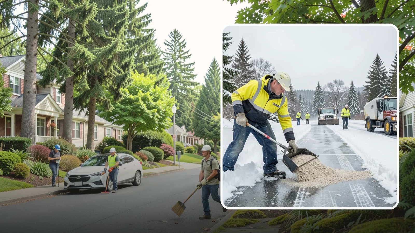 Pet-Safe Ice Melt in Beaux Arts Village, King County, WA - Pet-safe ice melt clears walkways with a gentler formula that guards dogs' and cats' paws from chemical burns.