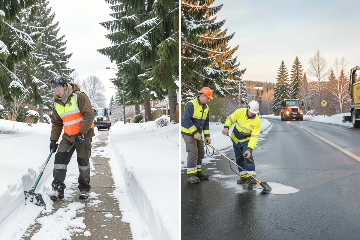Pet-Safe Ice Melt in Duvall, King County, WA - Map the pet-traffic zones that need a gentler product