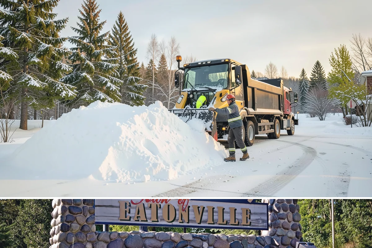 Pet-Safe Ice Melt in Eatonville, Pierce County, WA - Pet-safe ice melt is used all winter at residential and pet-oriented properties whenever walkways ice over.