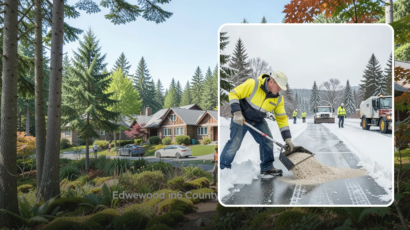 Pet-Safe Ice Melt in Edgewood, Pierce County, WA - Pet-safe ice melt clears walkways with a gentler formula that guards dogs' and cats' paws from chemical burns.