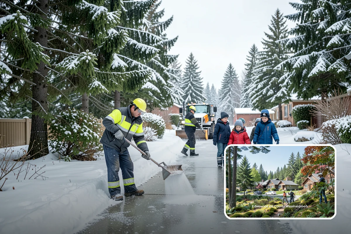 Pet-Safe Ice Melt in Edgewood, Pierce County, WA - Gentler on paws than corrosive standard rock salt